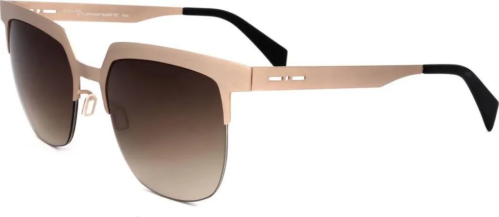 Occhiali Da Sole Italia Independent 0903V-018-ZEB, Unisex, Lente Rosa, Taglia 50 Mm, Design Moderno