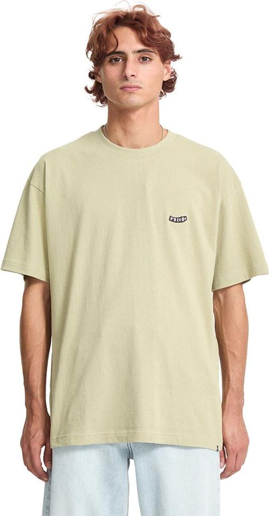 Volcom Pistol Stone Lse Kurzarm-t-shirt Grün 2XL Mann Grün 2XL