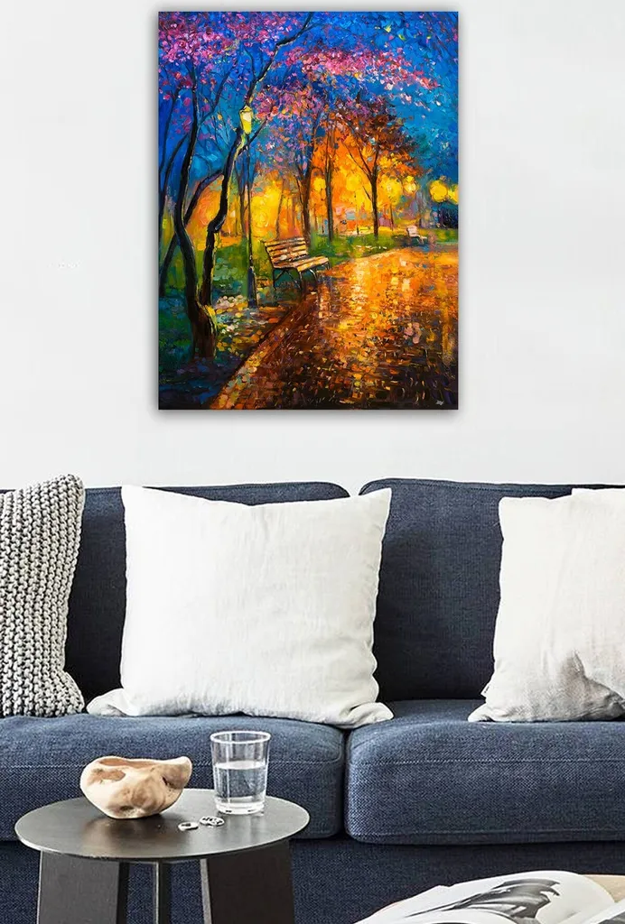Wallity 1066486481- TCR1629 Quadro su Tela 100% 50x70 cm Colorato