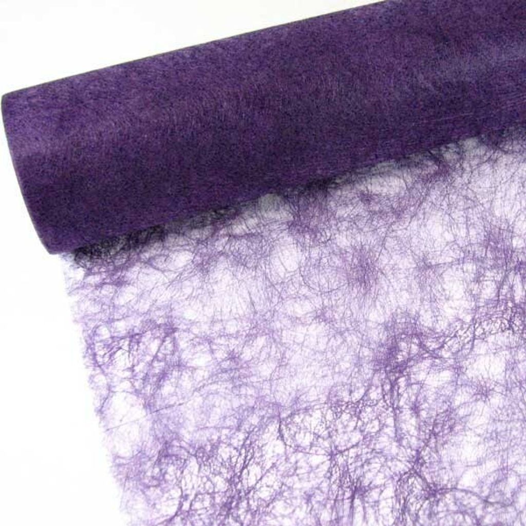 25m Sizoflor Original Tischband Tischläufer 20cm, Farbe:lavendel