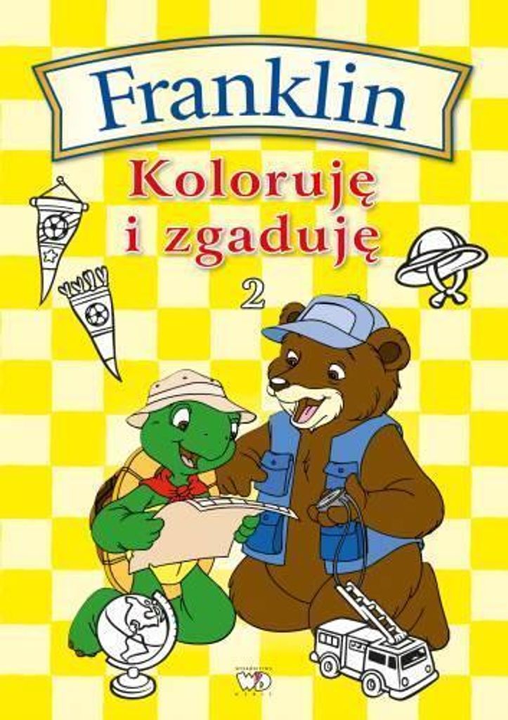 Franklin Kolorujê i zgadujê 2 Brenda Clark (Buch auf Polnisch)