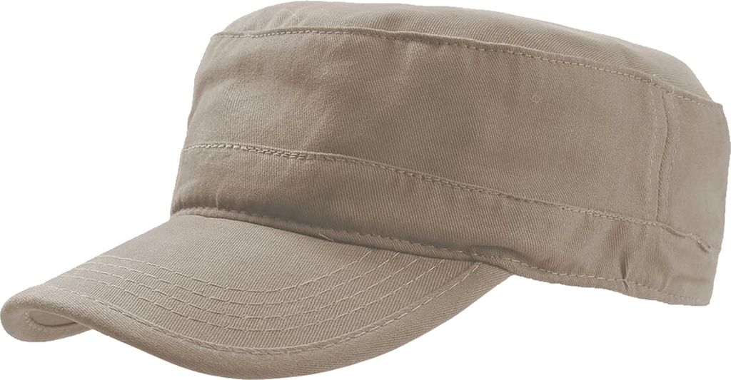 Atlantis Tank gebürstete Baumwolle Military Kappe (2 Stück/Packung) AB418 (Einheitsgröße) (Khaki)