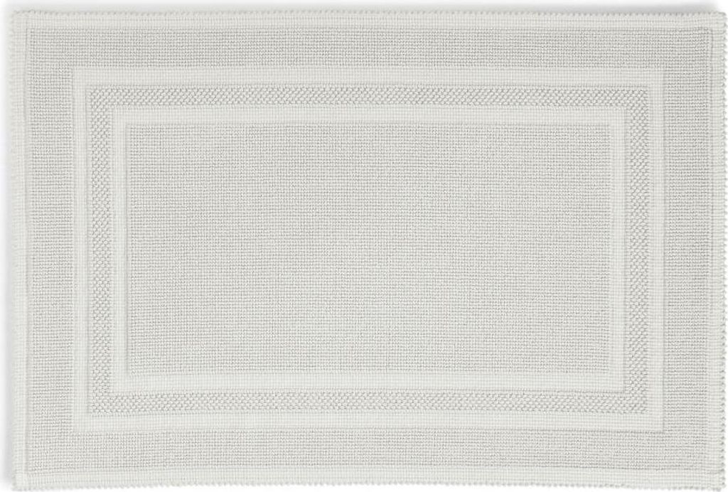 Rhomtuft Badteppich Gala eckig 50 x  70 cm  Farbe  perlgrau Produktbild 
