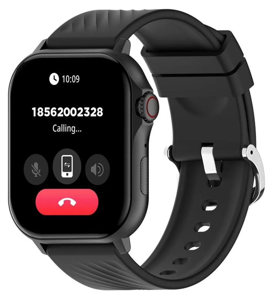 Montre connectée Denver SWG-159B noire 45 mm avec écran tactile HD 1,3"