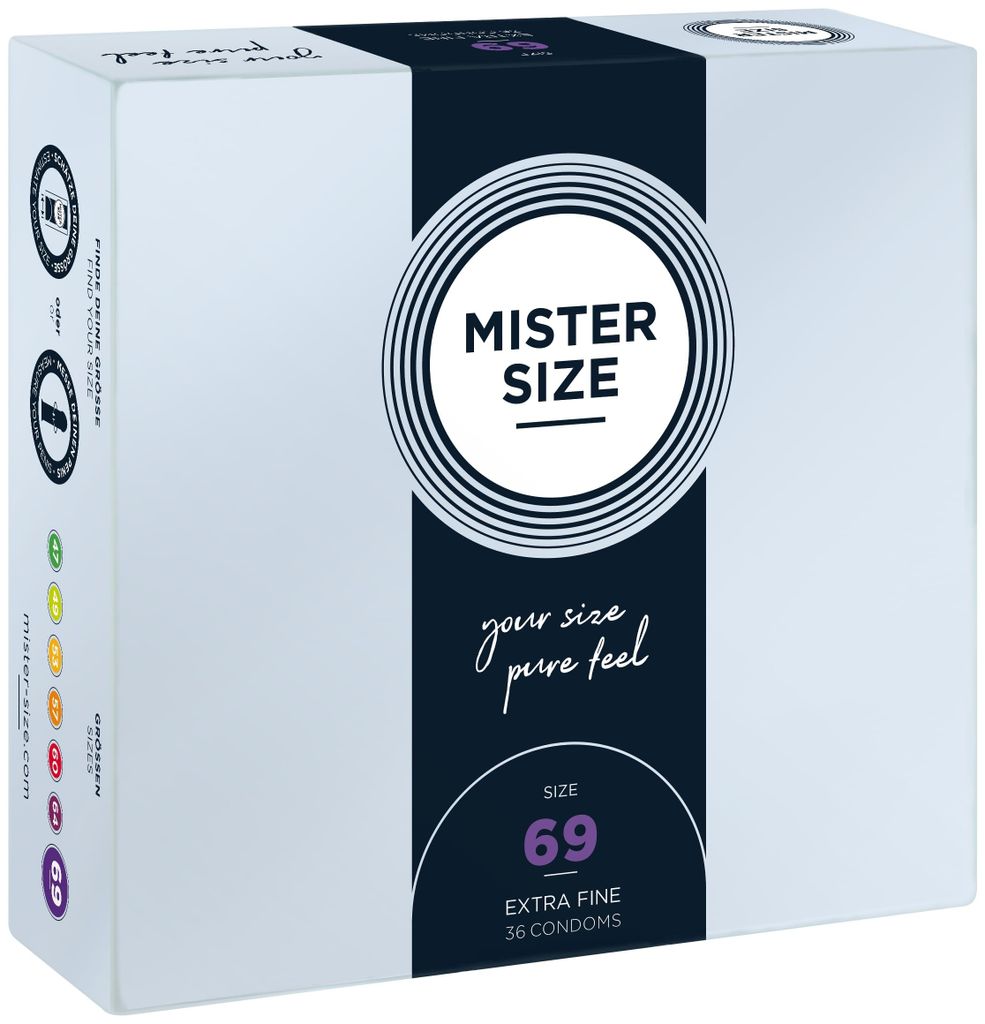 Mister Size - Préservatifs Taille Xxxl 69 Mm (36 Unités) Image du produit 