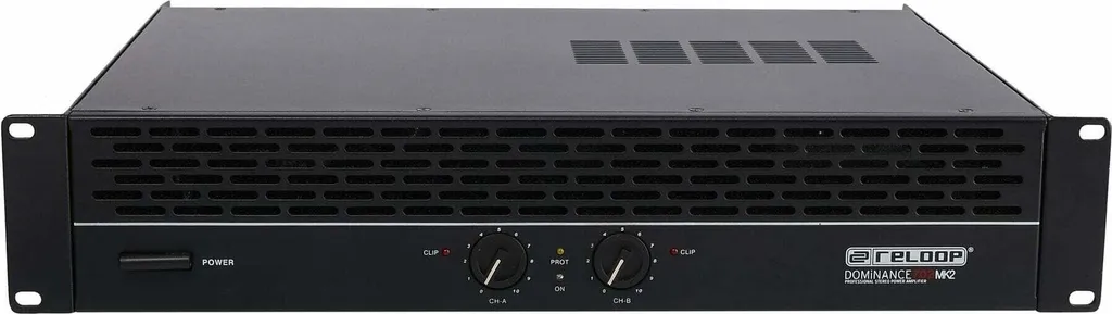 Reloop Dominance 702 MK2 Ampli Sono 720W avec Refroidissement Optimisé