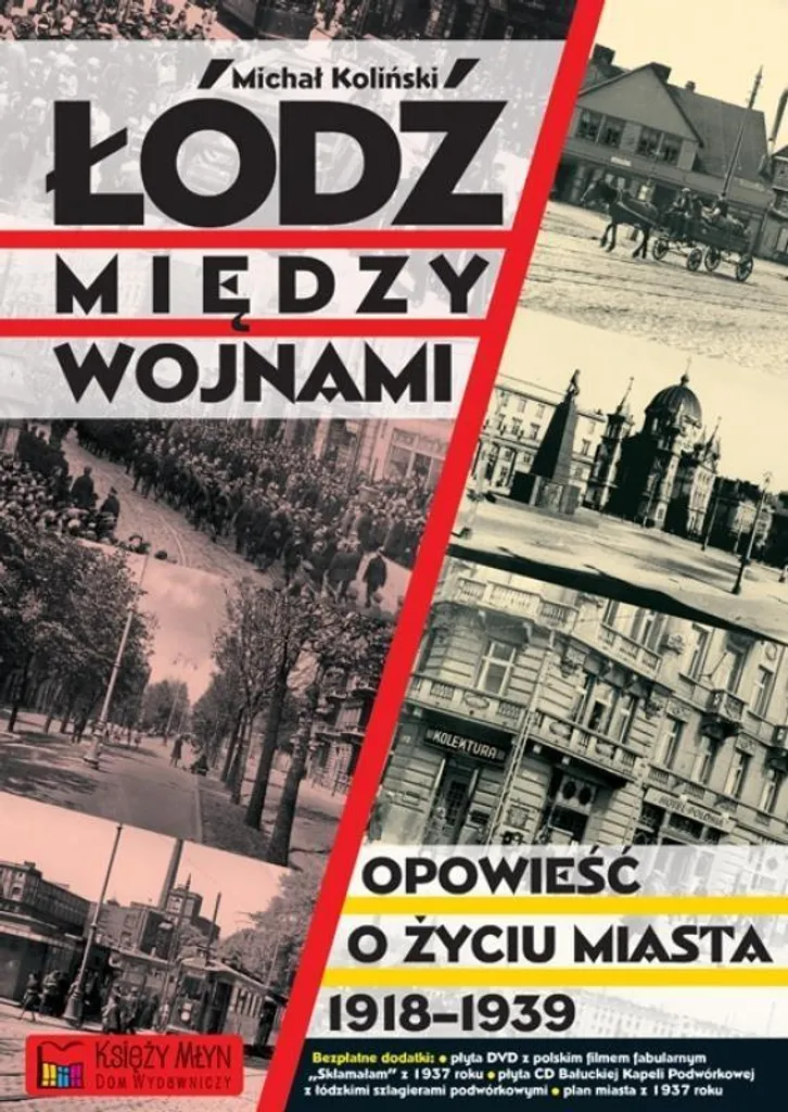 Livre histoire de Łódź entre-deux-guerres album photos broché 240p
