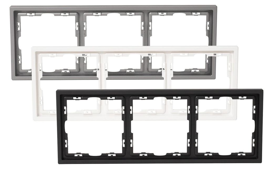 Rahmen 3 Elemente Luxe 990 Schwarz