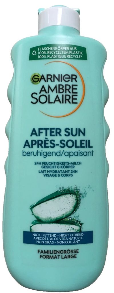 Garnier Ambre Solaire Aprs-Sun Lotion mit Aloe Vera, 400ml