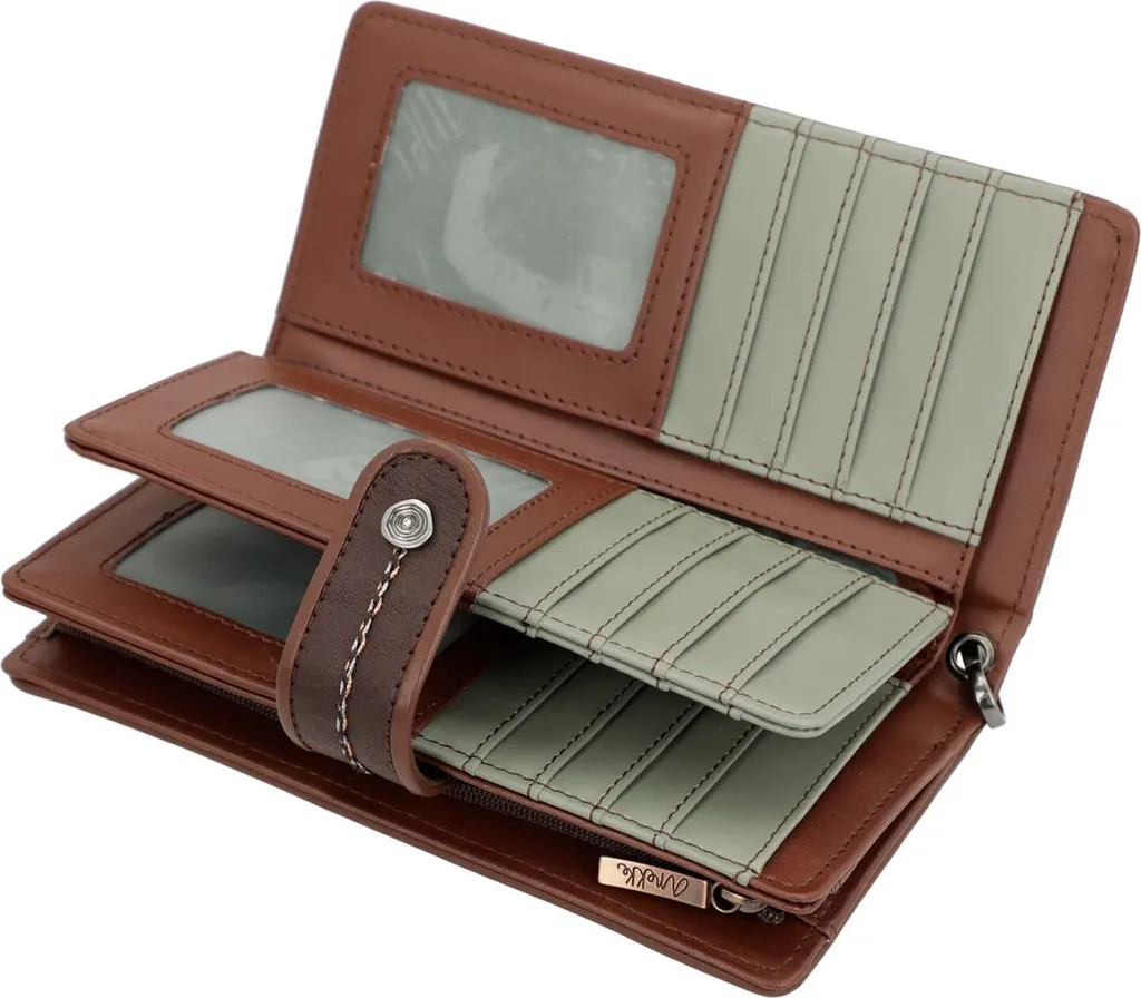 Porte-monnaie Anekke Core Outer Multicolore avec Protection RFID Intégrée
