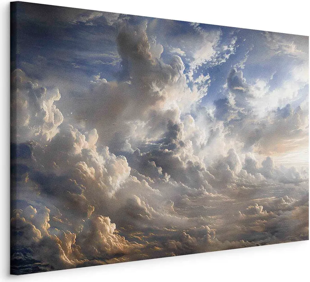 Quadro 120x80 cm b-H-10056-b-a Riflessi Dorati - Arredo Casa Moderno