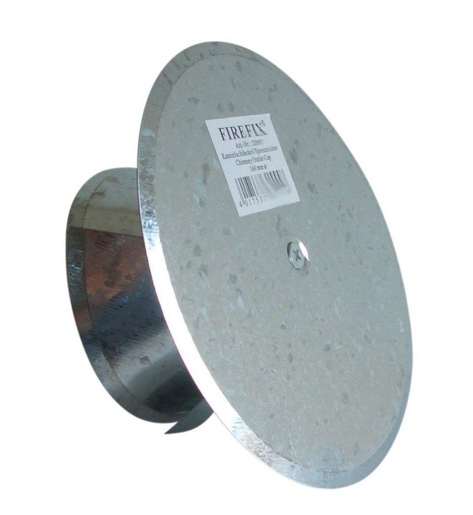 FireFix Kaminlochdeckel Ø 160 mm, mit Isolierung Produktbild 