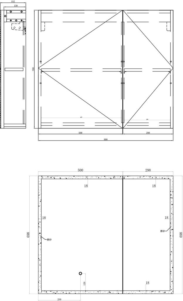 Mai & Mai Spiegelschrank Bad mit LED Beleuchtung Produktbild 7