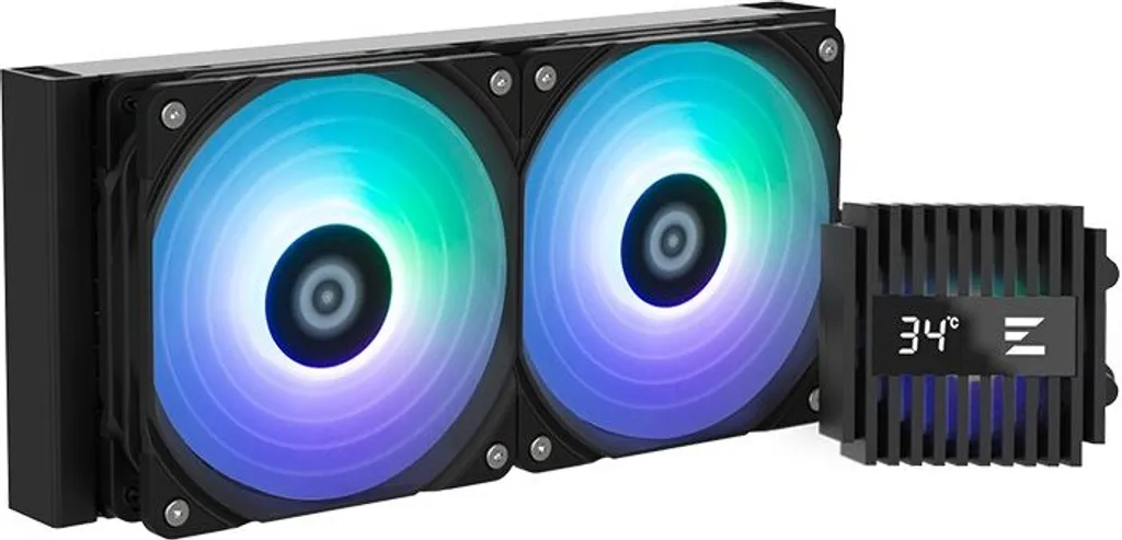 Zalman ALPHA2 A24 Nero: Dissipatore a Liquido 240mm ARGB per Gaming PC