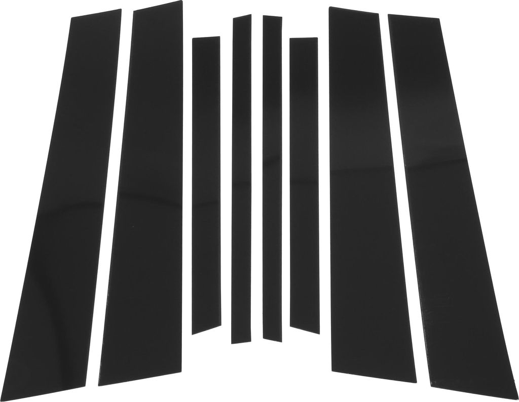 Türpfosten Fensterschutz Anti-Kratz-Aufkleber Pfosten Außenverkleidung für BMW X3 2011-2017 Schwarz 8 Stück