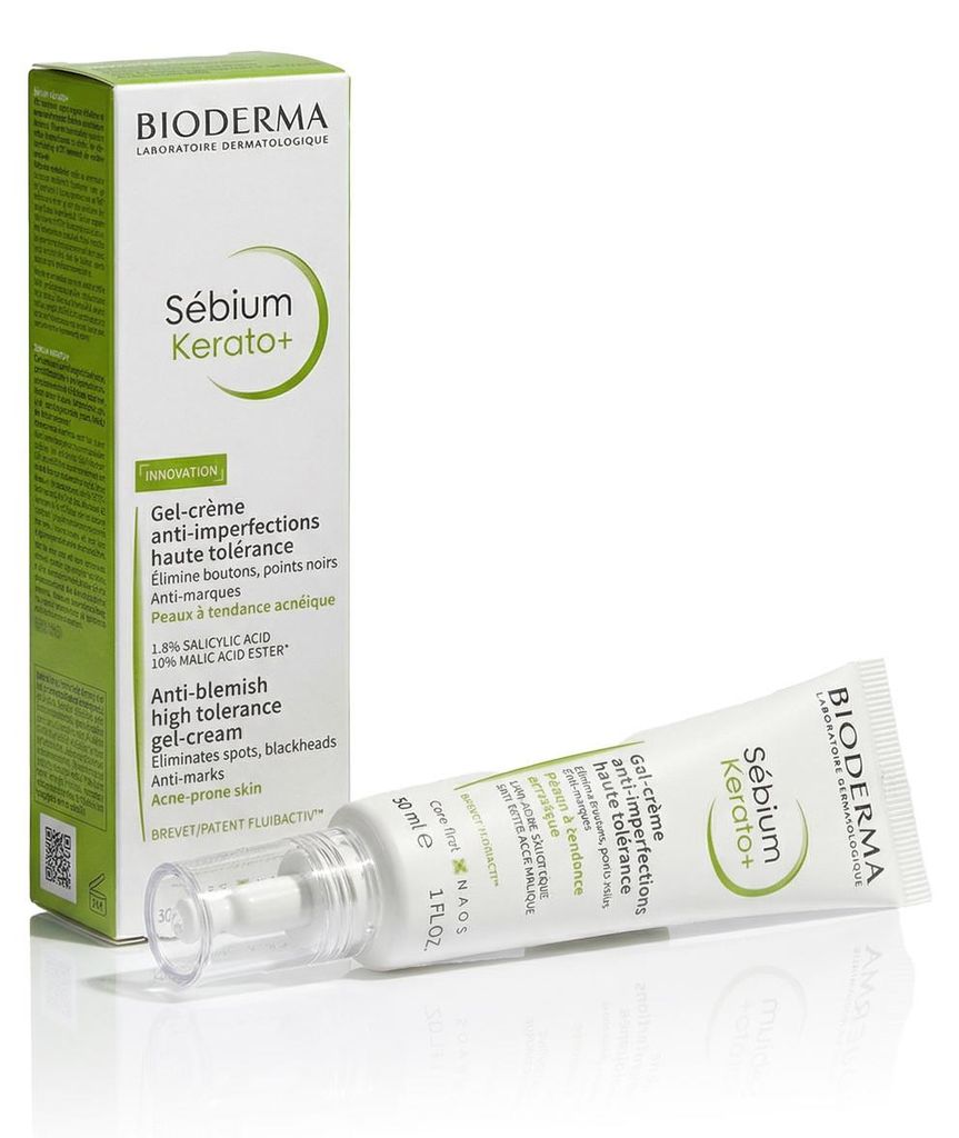 Bioderma Sebium Kerato+ Anti-Akne Gel-Creme, 30 ml - Produktbild 