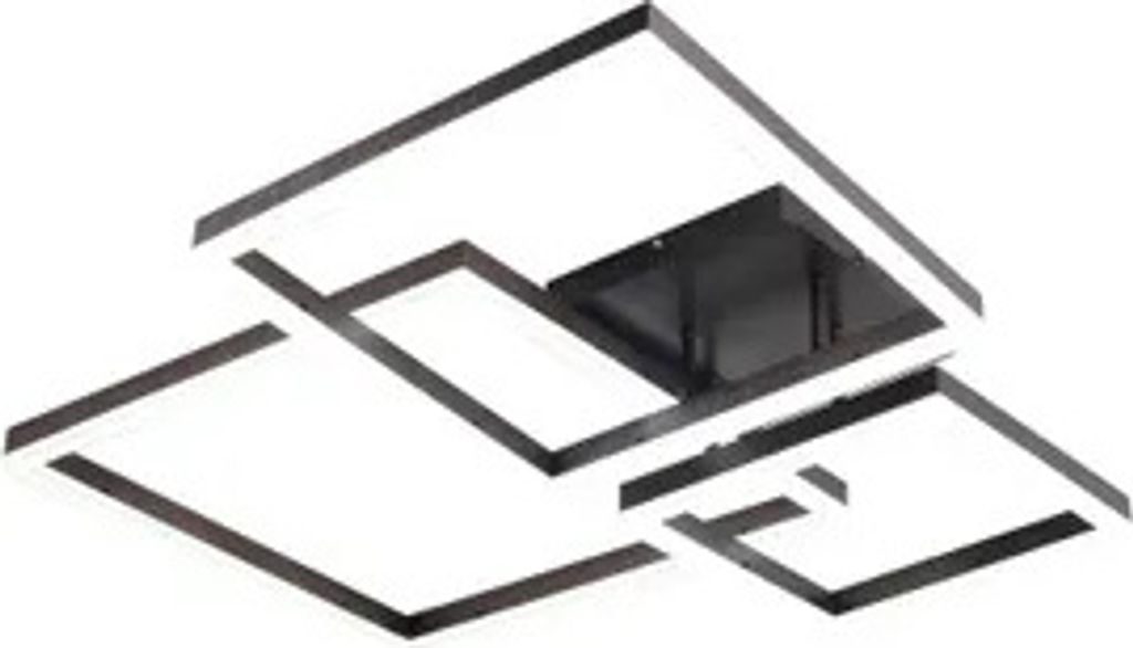 Modern LED Deckenleuchte mit Fernbedienung Deckenlampe Dimmbar LED Schlafzimmer für Schlafzimmer Wohnzimmer