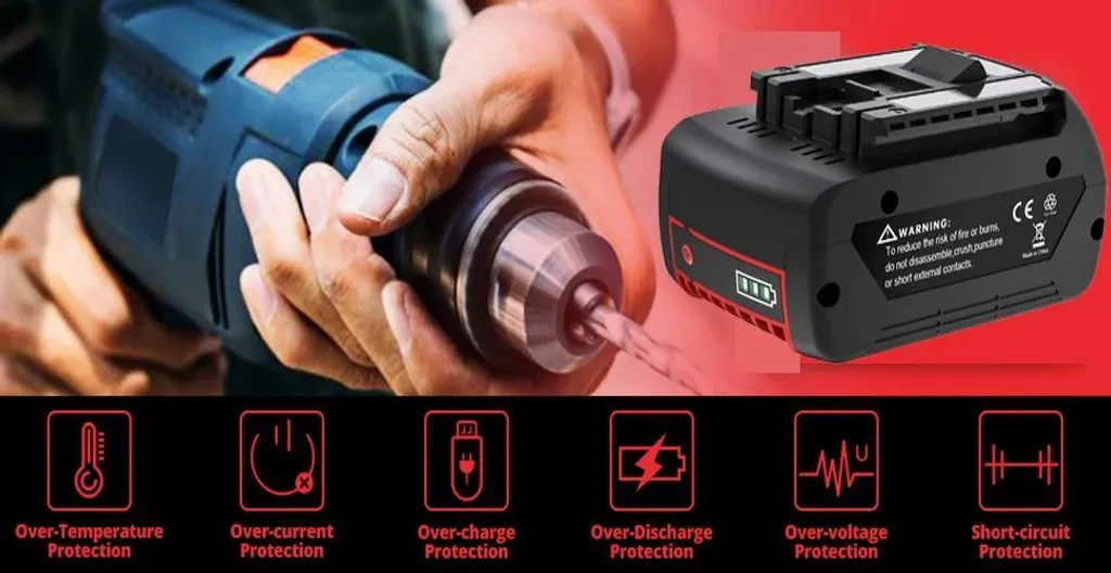Sostituzione Batteria Bosch 18V 6000mAh: Rigenera i Tuoi Elettroutensili - 7