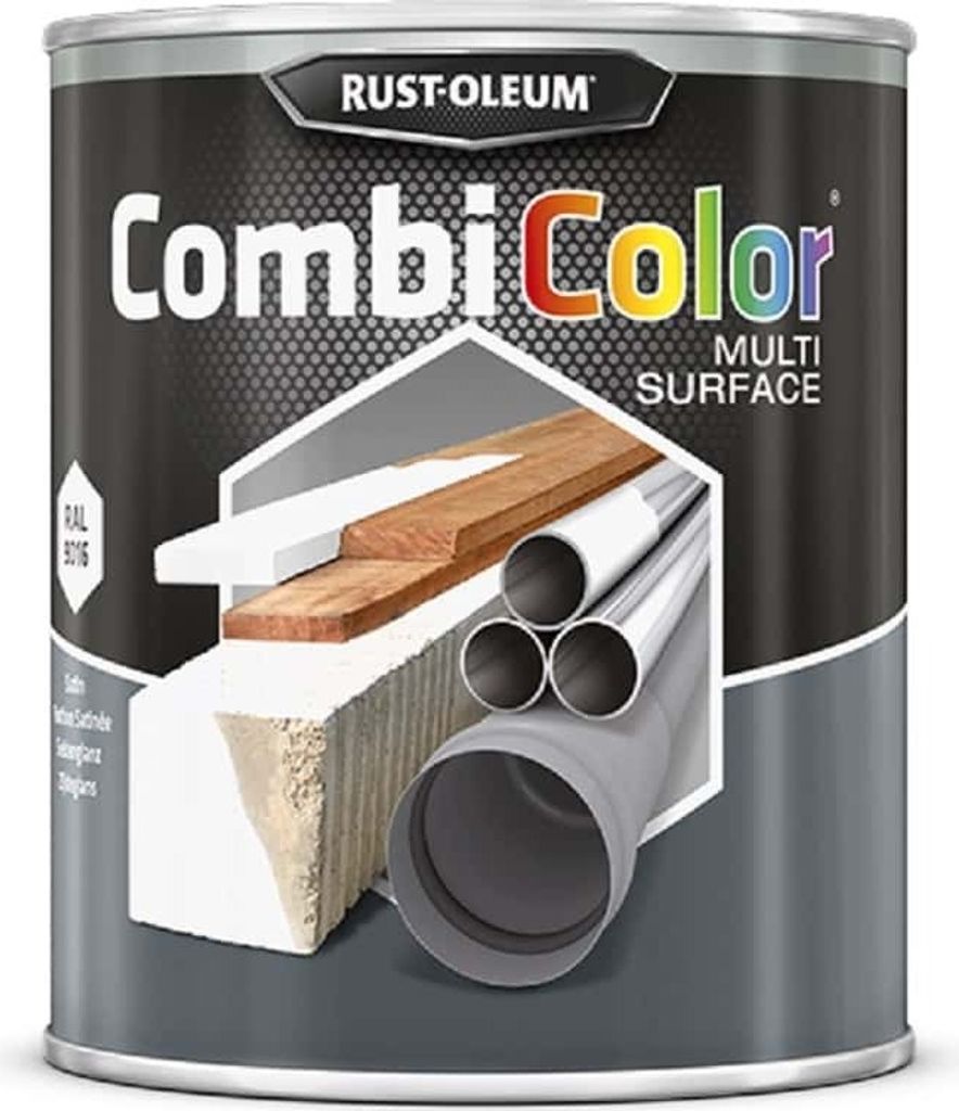 Rust-Oleum CombiColor Multi-Surface Seidenglanz 750ml Verkehrsweiß