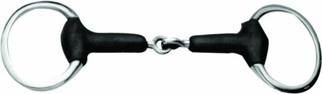 Filetto Oliva Korsteel Gomma Nera 140 mm WB620 | Attrezzatura Cavallo