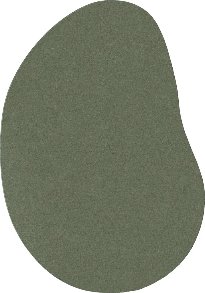 Tapis vert forêt 100x200 cm : fini les sols glissants avec ce design chic