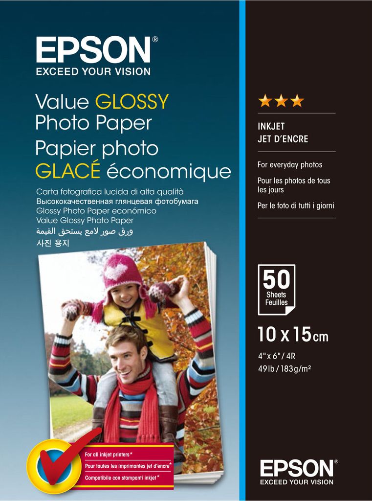 Paper/Value Glossy Photo 10x15cm 50sh Produktbild 