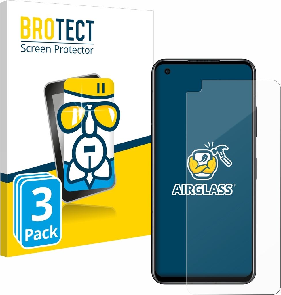 3x BROTECT Schutzglas für ASUS ZenFone 9 Schutzfolie Panzer Folie Glas Display Schutz klar