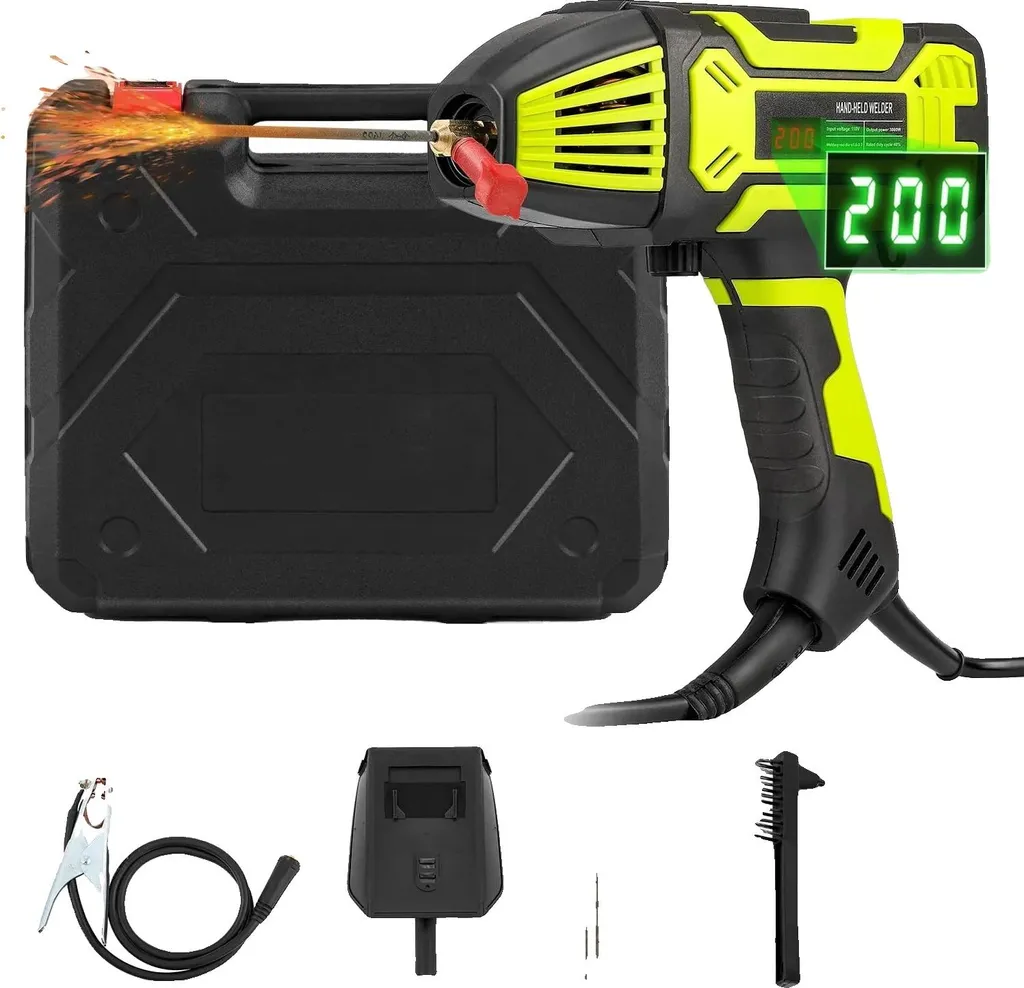 Saldatrice Inverter 4600W Professionale | Digitale Portatile Ecologica