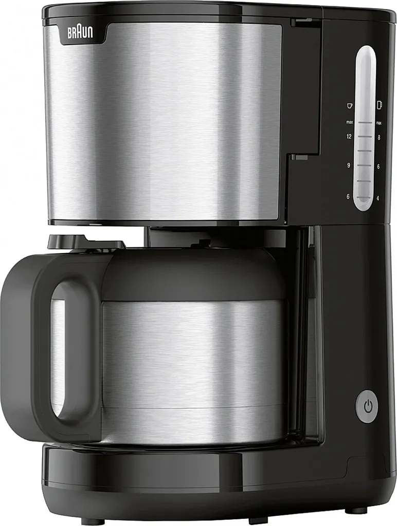 Braun PurShine KF 1505 BK Cafetière Filtre avec Verseuse Isotherme Noire