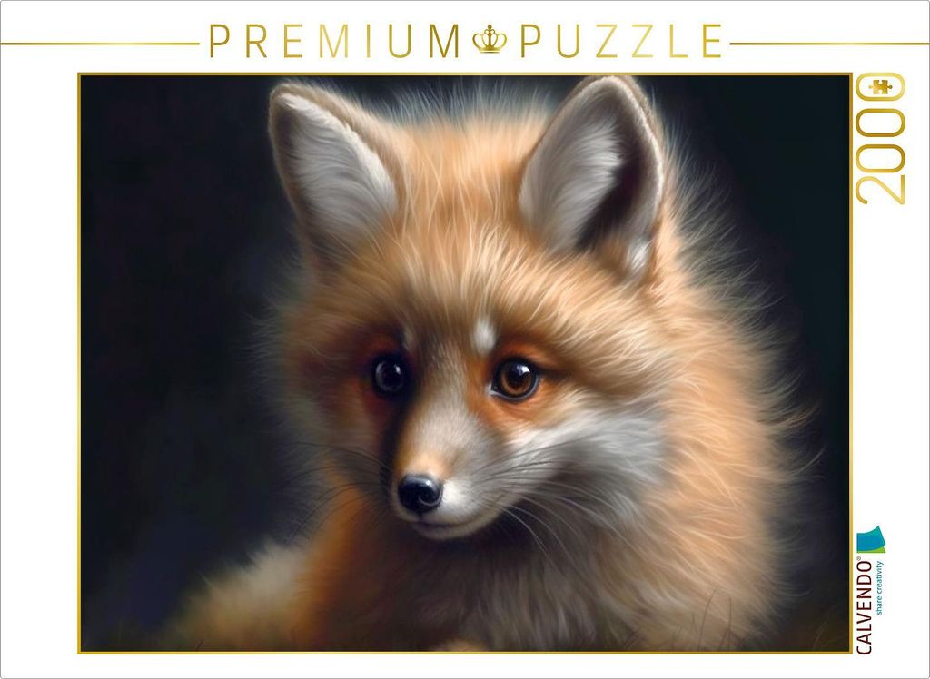 CALVENDO Puzzle Ein Motiv aus dem Kalender Zauberhafte Fluffies | 2000 Teile Lege-Größe 90x67cm Foto-Puzzle für glückliche Stunden