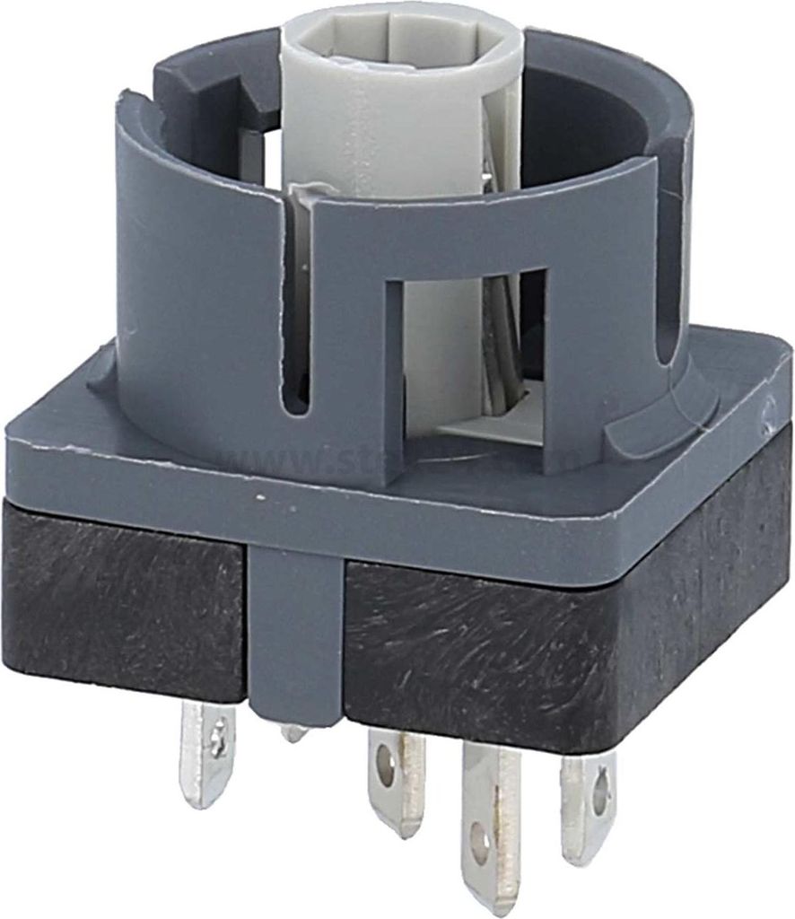 Georg Schlegel Leucht-Tastkontaktgeber für 250V, 1W Kontaktgeber CTLF_250, beleuchtbar Flachstecker 2,8mm x 0,8mm - 1