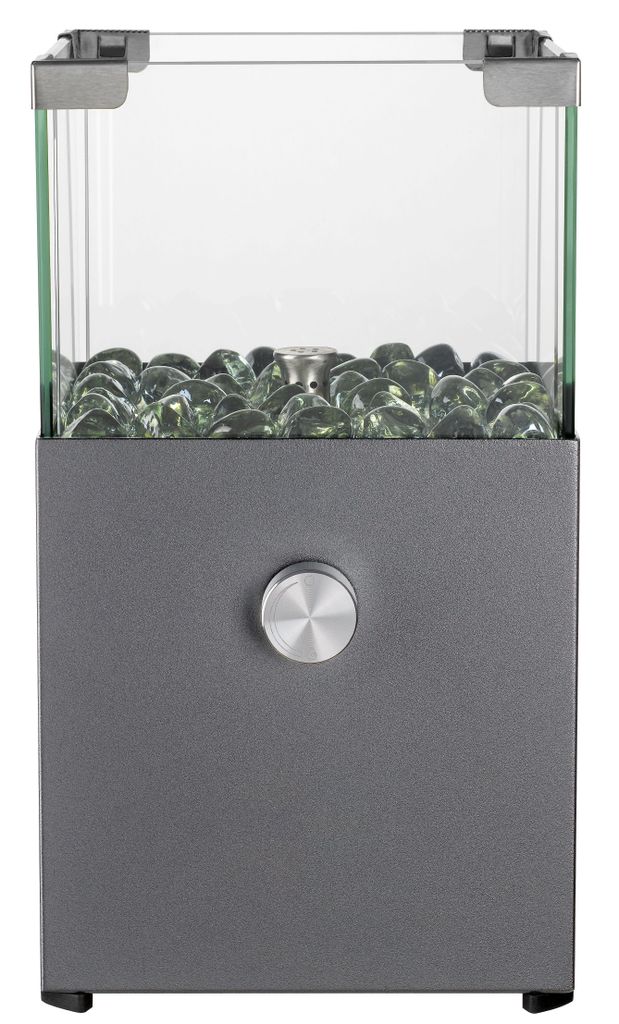 tepro Tischgasfeuerstelle Vulena, eckig, Edelstahl-Brenner Produktbild 