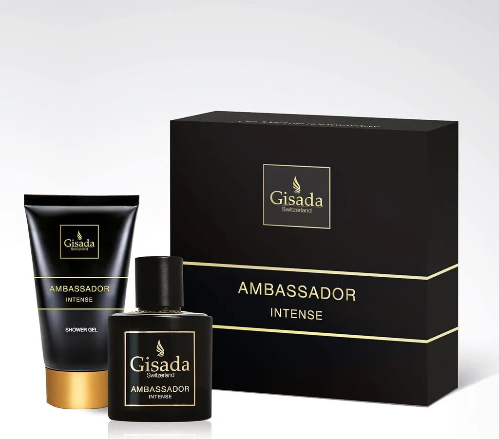 Gisada Ambassador Intense Coffret Eau de Parfum 50ml et Gel Douche 100ml