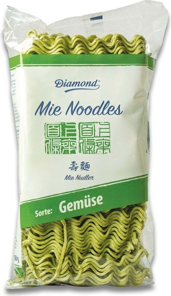 [ 250g ] DIAMOND Mie Noodles mit Gemüsegeschmack / Mie Produktbild 