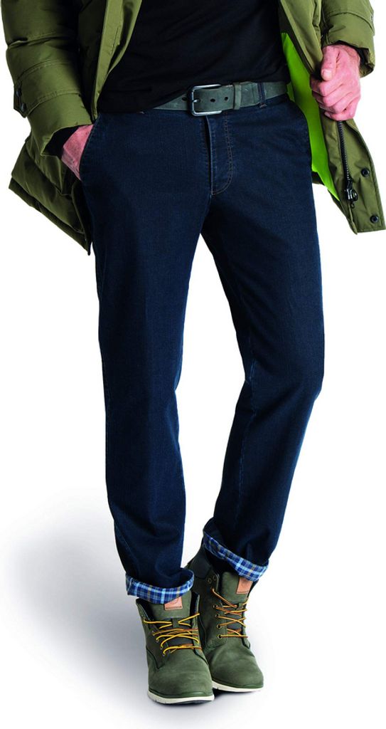 aubi Perfect Fit Herren Winter Jeans Hose Thermo Stretch Modell 926 dark stone Größe 30