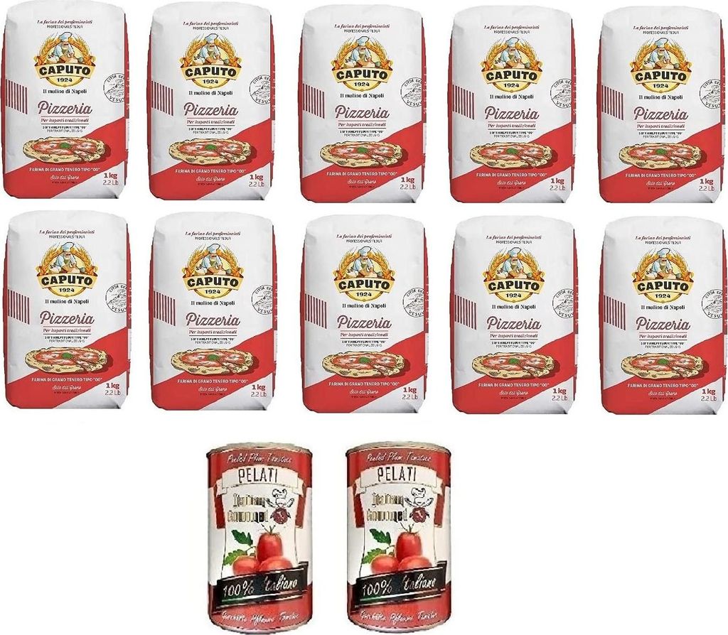 10x Farina Molino Caputo Pizzeria per Pizza Napoli Produktbild 