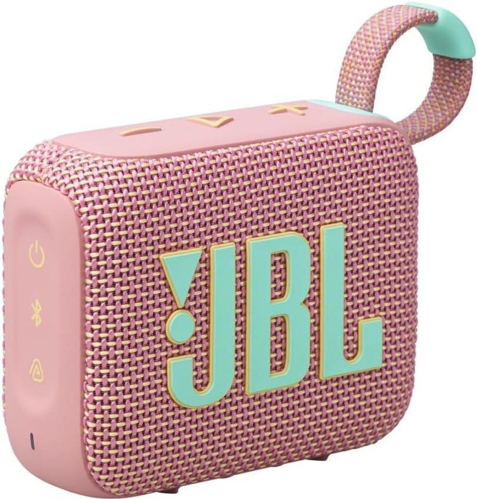 JBL Go 4 -Tragbare Bluetooth-Lautsprecher-Box mit JBL Pro Sound, tiefem Bass und Playtime-Boost-Funktion – Wasserfest und staubfest – 7 h Laufzeit