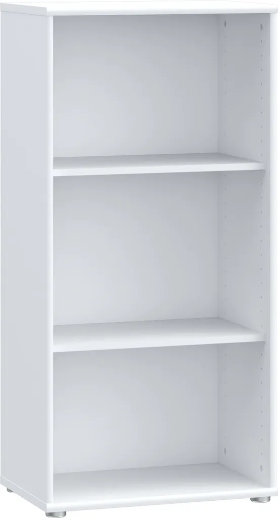 Meuble de rangement Tembi blanc 54cm, structure robuste et modulable