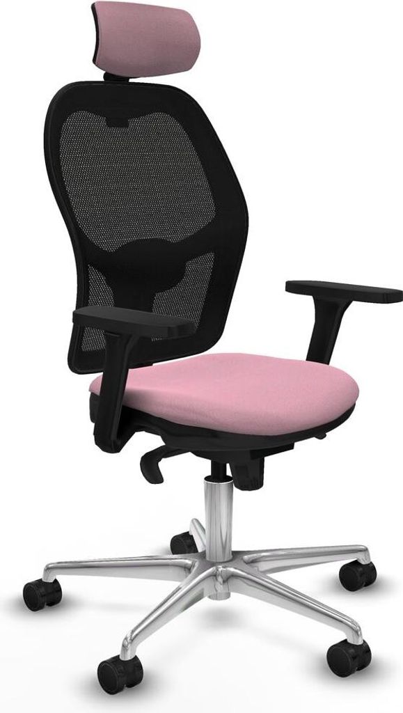Bürostuhl mit Kopfstütze Jorquera Piqueras y Crespo 3D086N2 Rosa