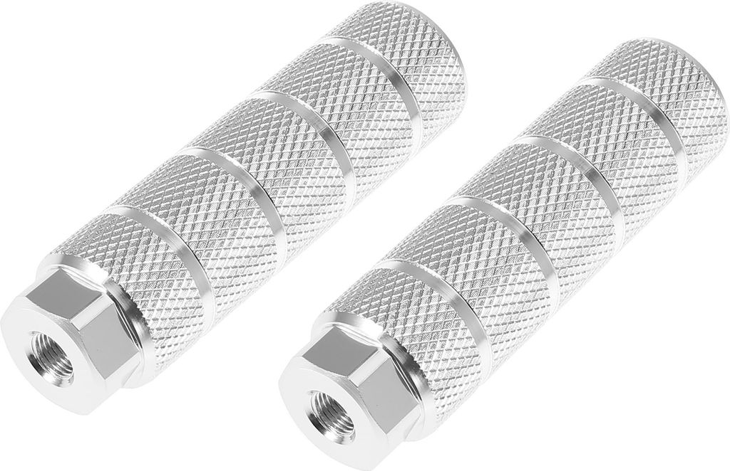 Paar Streifen Zylinder Achse Fußstütze für Fahrrad passt für 3/8 Inch Achse