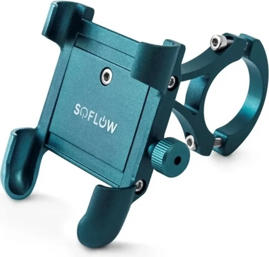 SOFLOW 700.100.35 Supporto per cellulare SoFlow premium per e-scooter verde