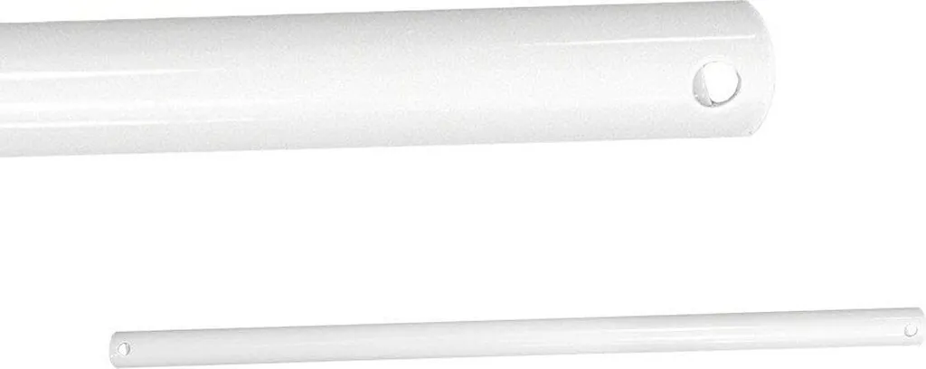 Prolunga Ventilatore Soffitto 45cm Bianco - Tubo Acciaio Ricambio
