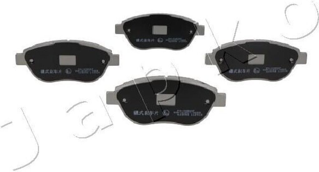 JAPKO Bremsbeläge Satz Vorne Bremsklötze passend für PEUGEOT 206 Schrägheck (2A/C) 500080