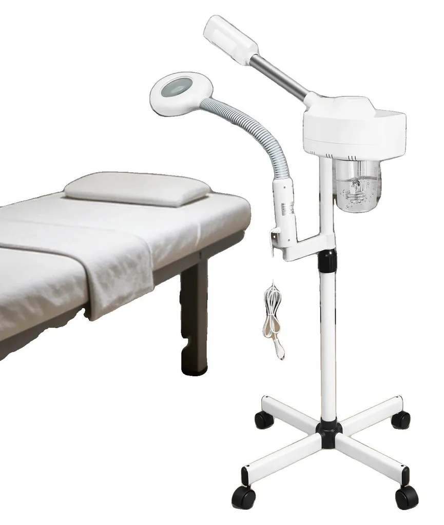 Appareil vapeur visage 800W chauffe rapide 2-4 min réservoir 680ml