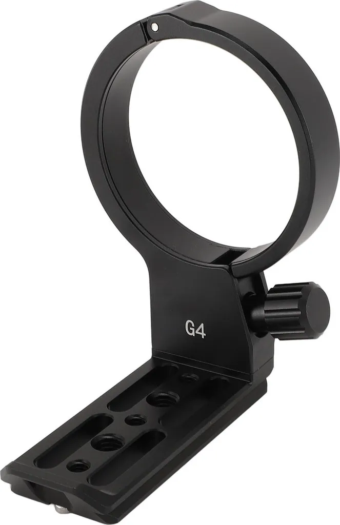 Anello di supporto per l'obiettivo FE 70-200 mm F/4 Macro G OSS II, lega di alluminio, attacco per treppiede a sgancio rapido da 80 mm, foro da 1/4 3/8 di pollice