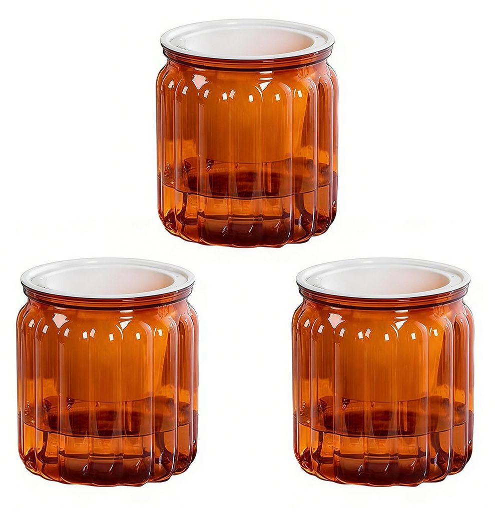 Blumentopf mit Abflusslöchern, Wassereinfüllöffnung, automatischer Selbstbewässerung, hydroponischer Blumentopf mit transparentem Boden, Pflanz...