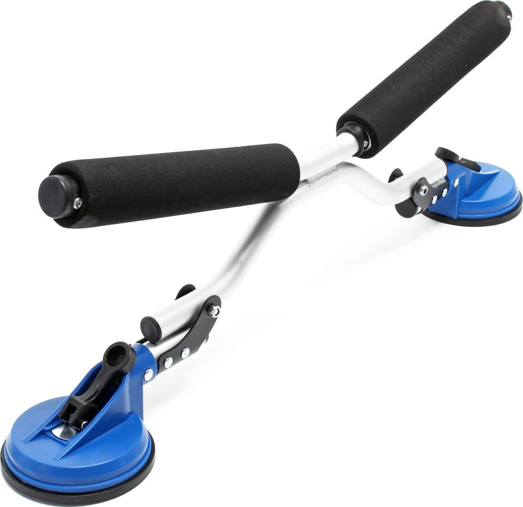 Wiltec Ladehilfe bis 100 kg, Boat Roller für Kajak und Kanu, Sliphilfe mit Saugnäpfen, Aufladehilfe für PKW