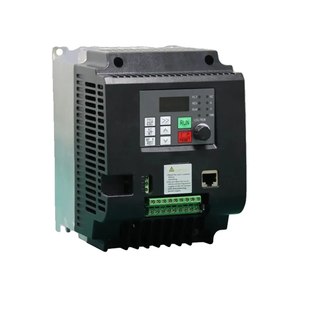 Convertisseur de Fréquence 4KW 220V Contrôle Vectoriel 16A Haute Précision