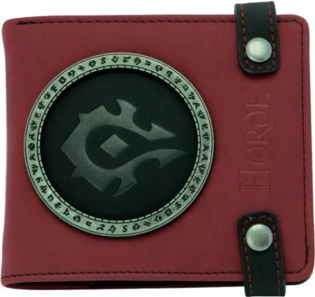 Portefeuille WoW Horde Premium Solide pour Remplacer votre Vieux Modèle