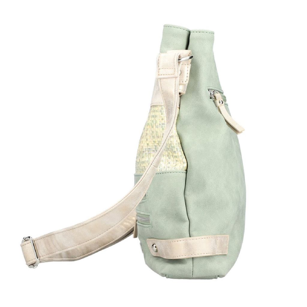 Rieker Umhängetasche Damen Schultertasche H1346, Farbe:Grün Produktbild 
